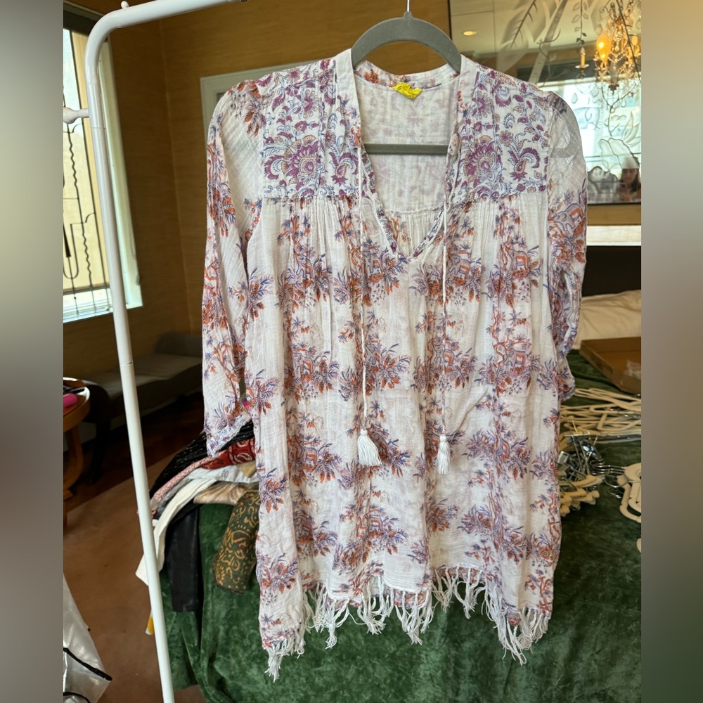 Roberta Roller Rabbit Printed Coverup/Tunic